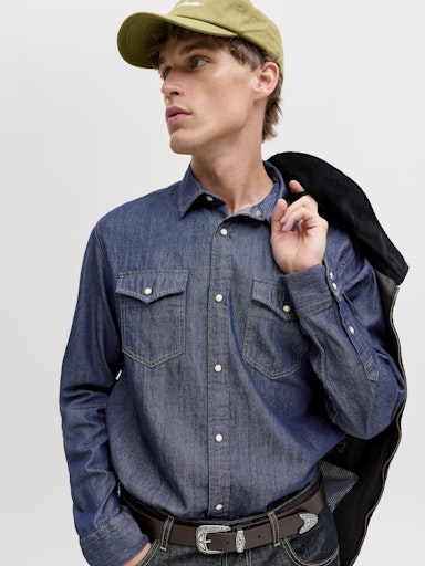 Jack & Jones - Denim Shirt Sheridan - Dark Denim