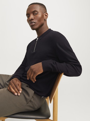 Jack & Jones - Knit Emil - Black