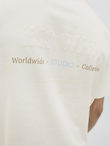 Jack & Jones - Tshirt Urban - Antique White