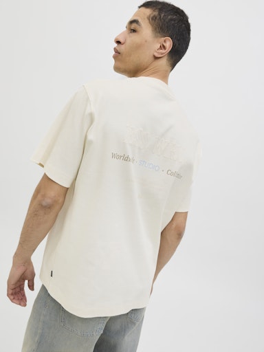 Jack & Jones - Tshirt Urban - Antique White