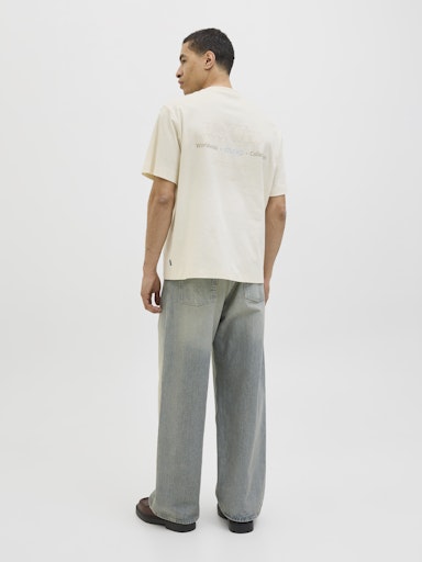 Jack & Jones - Tshirt Urban - Antique White
