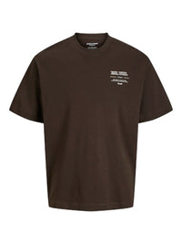 Jack & Jones - Tshirt Urban - Delicioso (Bruin)