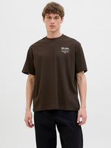 Jack & Jones - Tshirt Urban - Delicioso (Bruin)
