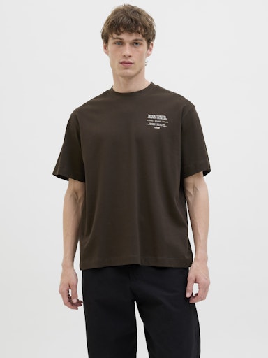 Jack & Jones - Tshirt Urban - Delicioso (Bruin)