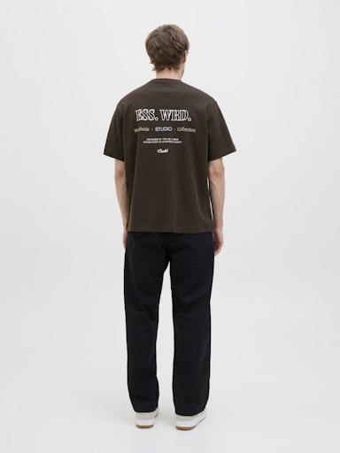 Jack & Jones - Tshirt Urban - Delicioso (Bruin)