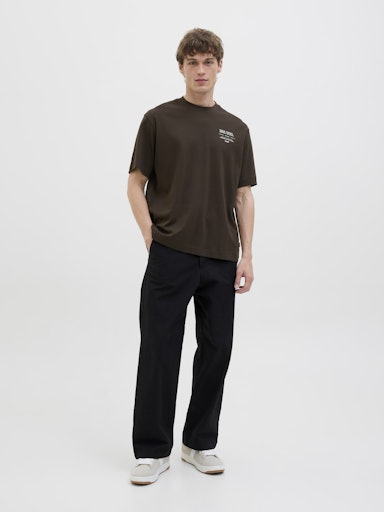 Jack & Jones - Tshirt Urban - Delicioso (Bruin)