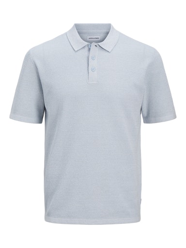Jack & Jones - George Knit Polo - Chambray Blue