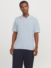 Jack & Jones - George Knit Polo - Chambray Blue