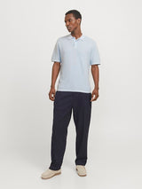 Jack & Jones - George Knit Polo - Chambray Blue