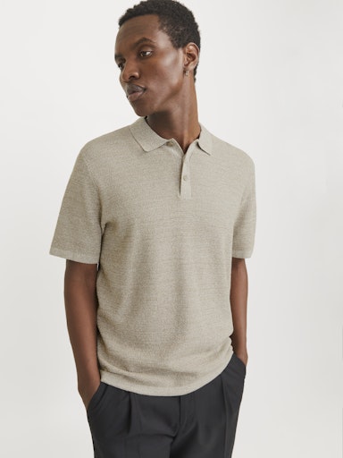 Jack & Jones - George Knit Polo - Coriander