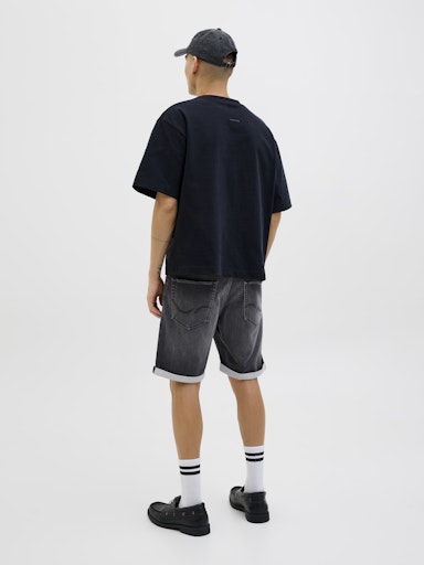 Jack & Jones - Denim Short Rick - Black Used