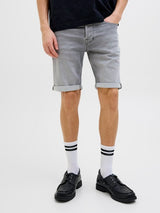 Jack & Jones - Denim Short Rick - Grey Denim