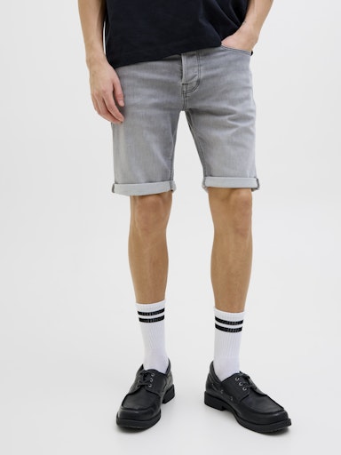 Jack & Jones - Denim Short Rick - Grey Denim
