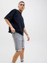 Jack & Jones - Denim Short Rick Icon - Grey Denim