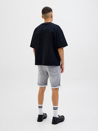 Jack & Jones - Denim Short Rick - Grey Denim