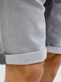 Jack & Jones - Denim Short Rick - Grey Denim