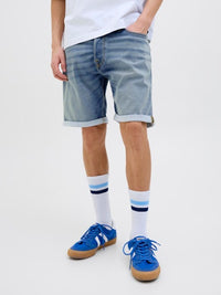 Jack & Jones - Denim Short Rick - Stone Used