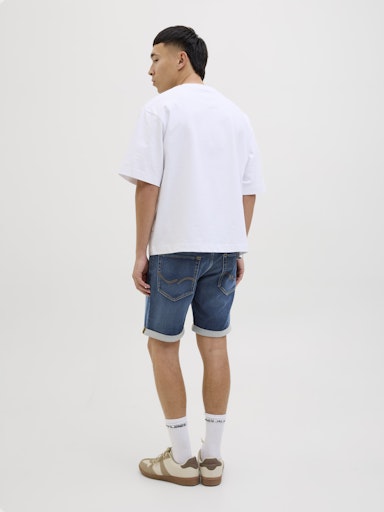 Jack & Jones - Denim Short Rick Icon - Dark Blue Denim