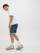 Jack & Jones - Denim Short Rick Icon - Dark Blue Denim