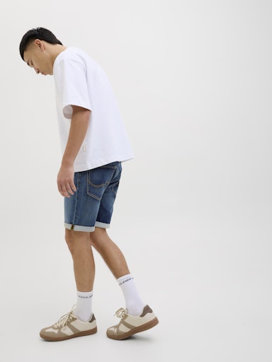 Jack & Jones - Denim Short Rick Icon - Dark Blue Denim
