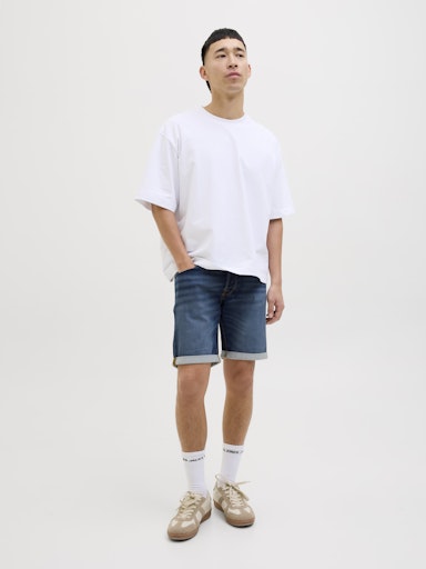 Jack & Jones - Denim Short Rick Icon - Dark Blue Denim