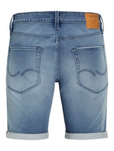 Jack & Jones - Denim Short Rick - Stone Used Damaged