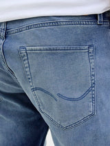 Jack & Jones - Denim Short Rick - Stone Used Damaged