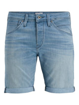Jack & Jones - Denim Short Rick - Bleached Blue Denim