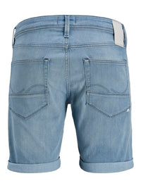 Jack & Jones - Denim Short Rick - Bleached Blue Denim