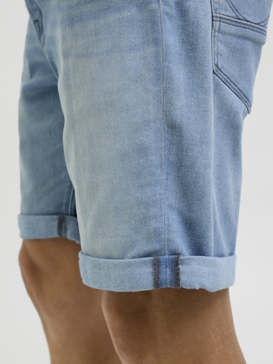 Jack & Jones - Denim Short Rick - Bleached Blue Denim