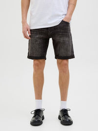 Jack & Jones - Denim Short Rick - Black Denim