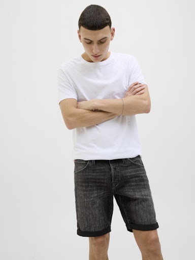 Jack & Jones - Denim Short Rick - Black Denim