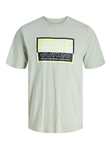 Jack & Jones - Tshirt Logan - Aqua Gray