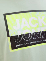 Jack & Jones - Tshirt Logan - Aqua Gray
