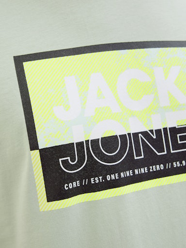Jack & Jones - Tshirt Logan - Aqua Gray
