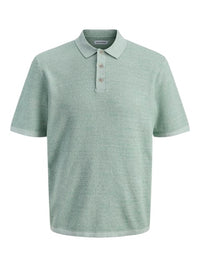Jack & Jones - George Knit Polo - Granite Green