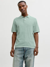 Jack & Jones - George Knit Polo - Granite Green