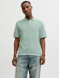 Jack & Jones - George Knit Polo - Granite Green