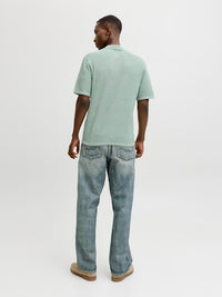Jack & Jones - George Knit Polo - Granite Green