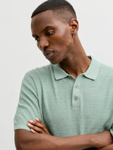 Jack & Jones - George Knit Polo - Granite Green