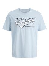 Jack & Jones - Tshirt Logo - Celestial Blue