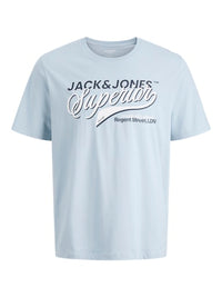 Jack & Jones - Tshirt Logo - Celestial Blue