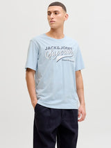 Jack & Jones - Tshirt Logo - Celestial Blue