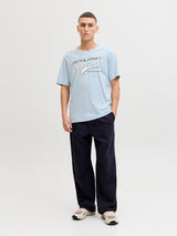 Jack & Jones - Tshirt Logo - Celestial Blue