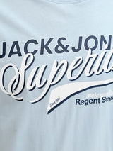 Jack & Jones - Tshirt Logo - Celestial Blue