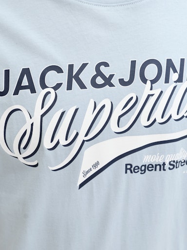 Jack & Jones - Tshirt Logo - Celestial Blue