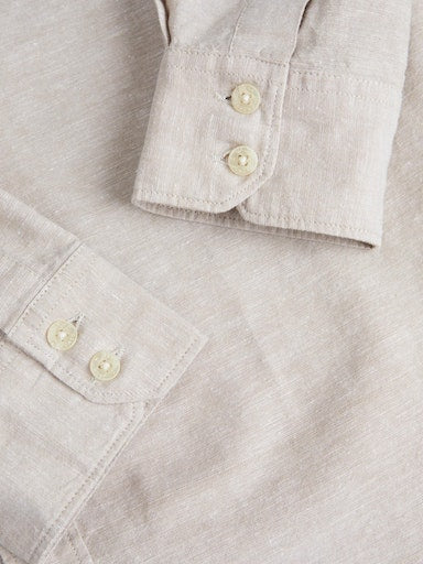 Jack & Jones - Linnen Blend Shirt Sheridan - Crockery
