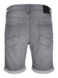 Jack & Jones - Denim Short Rick - Grey Damaged