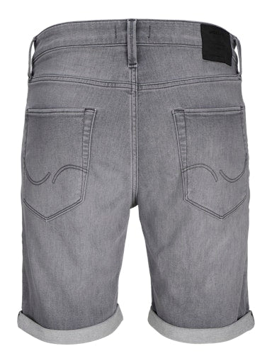 Jack & Jones - Denim Short Rick - Grey Damaged