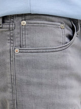 Jack & Jones - Denim Short Rick - Grey Damaged